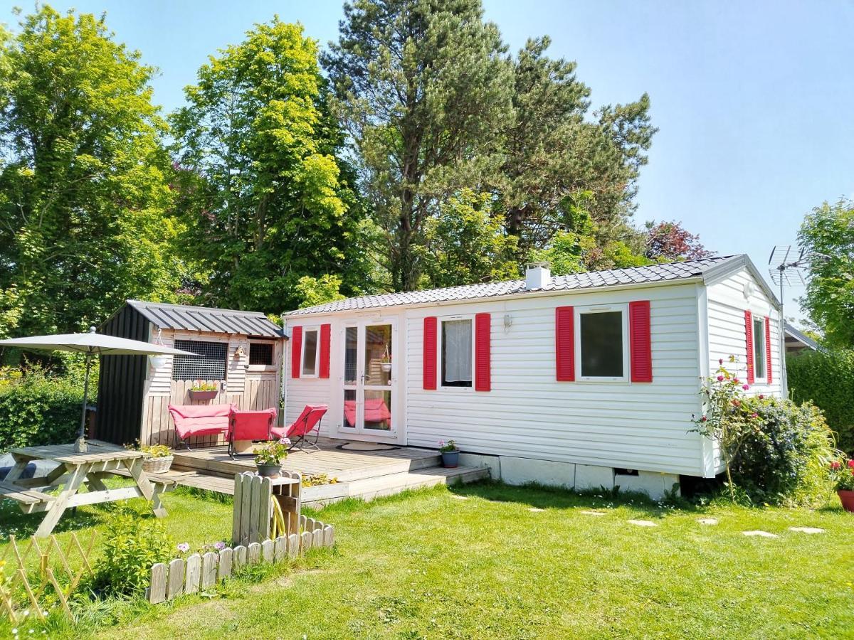 Mobil-Home Coin De Paradis En Cote D'Opale Sur Terrain Prive Et Sa Caravane Hermelinghen Zewnętrze zdjęcie